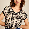 King Louie King Louie - deep v top carambola - black King Louie King Louie - deep v top carambola - black