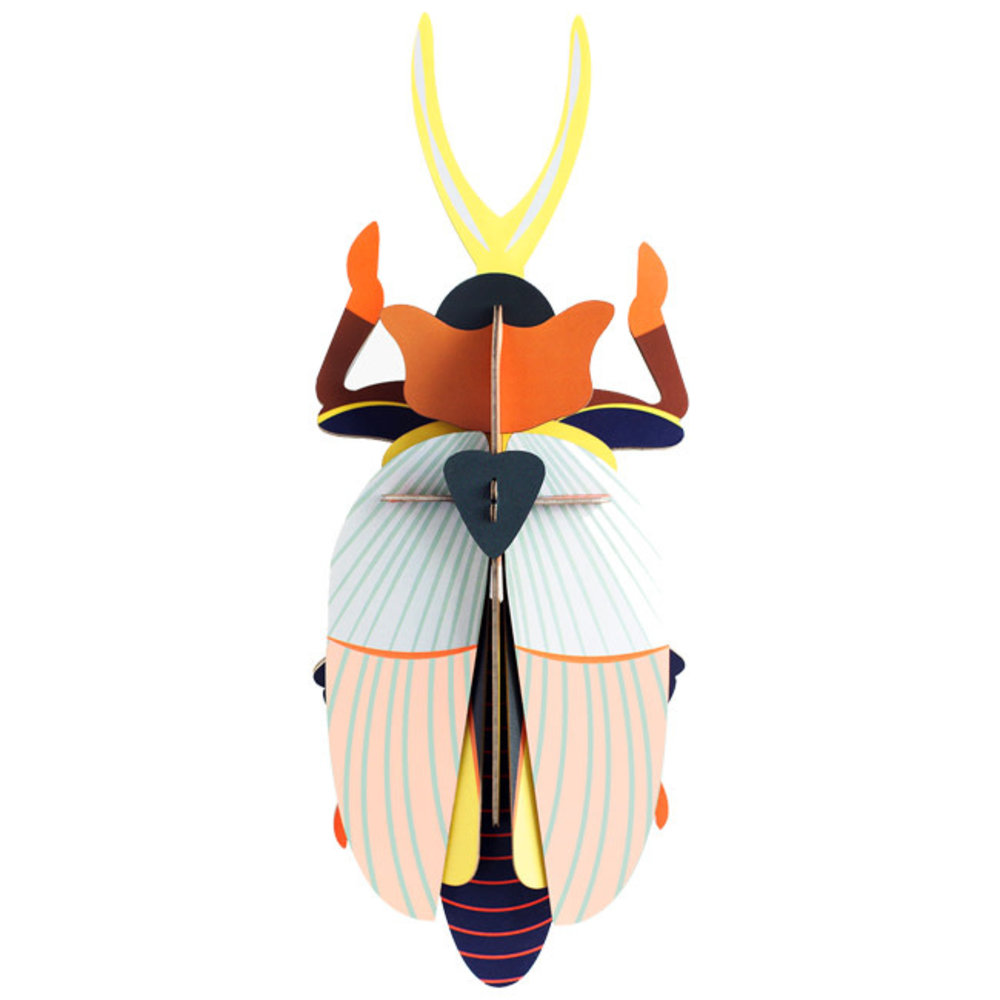 Studio Roof Studio Roof - muurdecoratie - neushoornkever Studio Roof Studio Roof - muurdecoratie - neushoornkever