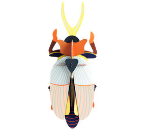 Studio Roof Studio Roof - muurdecoratie - rhinoceros beetle Studio Roof Studio Roof - muurdecoratie - rhinoceros beetle