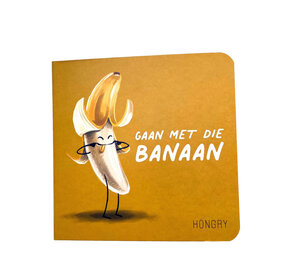 HÖNGRY Höngry - kartonboek - gaan met die banaan
