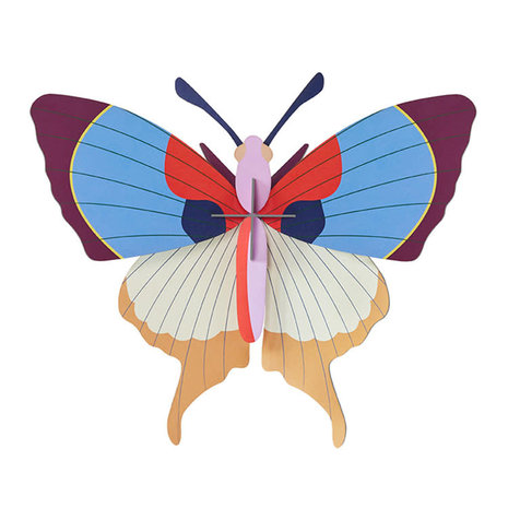 Studio Roof Studio Roof - muurdecoratie - plum fringe butterfly Studio Roof Studio Roof - muurdecoratie - plum fringe butterfly