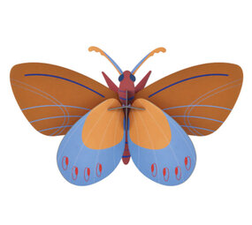 Studio Roof Studio Roof - muurdecoratie - ochre costa butterfly