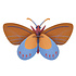Studio Roof - muurdecoratie - ochre costa butterfly Studio Roof - muurdecoratie - ochre costa butterfly