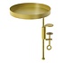 Esschert Design - ronde vensterbank klem medium - goud Esschert Design - ronde vensterbank klem medium - goud