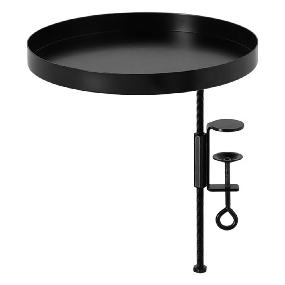 Esschert design Esschert Design - ronde vensterbankklem groot - zwart Esschert design Esschert Design - ronde vensterbankklem groot - zwart