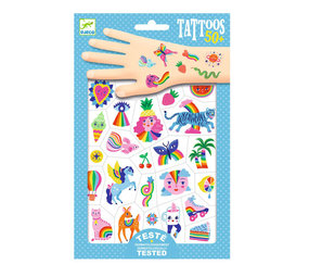 Djeco Djeco - tattoos - rainbow Djeco Djeco - tattoos - rainbow