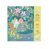 Djeco Djeco - kraskaarten iriserend - de vijver