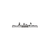 City shapes City shapes - skyline 60 cm - Deventer - zwart mdf City shapes City shapes - skyline 60 cm - Deventer - zwart mdf