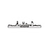 City shapes - skyline 90 cm - Deventer - zwart mdf City shapes - skyline 90 cm - Deventer - zwart mdf