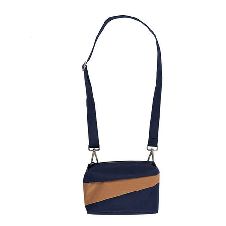 Susan Bijl Susan Bijl - the new bum bag small - donkerblauw & bruin