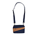 Susan Bijl - the new bum bag small - navy & camel Susan Bijl - the new bum bag small - navy & camel