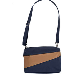 Susan Bijl Susan Bijl - the new bum bag medium - navy & camel