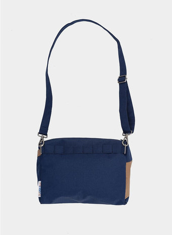 Susan Bijl Susan Bijl - the new bum bag medium -  blauw & bruin