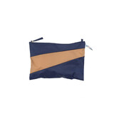 Susan Bijl Susan Bijl - the new pouch medium - navy & camel