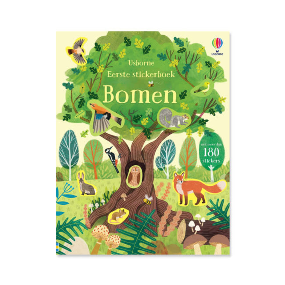 Usborne Usborne - eerste stickerboek - bomen Usborne Usborne - eerste stickerboek - bomen