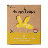 HappySoaps Happysoaps - anti-insect bar - citronella & krachtige munt HappySoaps Happysoaps - anti-insect bar - citronella & krachtige munt