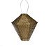 Lumiz - solar lantaarn - diamond 28 sashiko - gold Lumiz - solar lantaarn - diamond 28 sashiko - gold