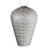 Lumiz Lumiz - solar lantaarn - balloon xl sashiko - light taupe Lumiz Lumiz - solar lantaarn - balloon xl sashiko - light taupe