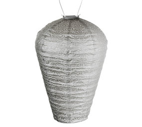 Lumiz Lumiz - solar lantaarn - balloon 35 - sashiko light taupe Lumiz Lumiz - solar lantaarn - balloon 35 - sashiko light taupe