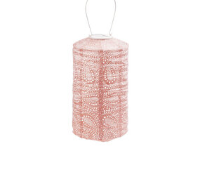 Lumiz Lumiz - solar lantaarn - cylinder 18 - paisley pink