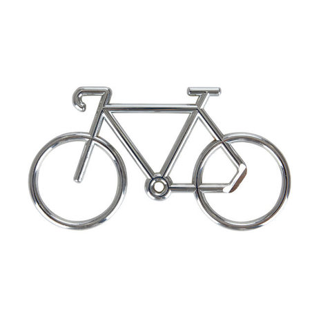 Balvi Balvi - flesopener - tourmalet - fiets zilver Balvi Balvi - flesopener - tourmalet - fiets zilver