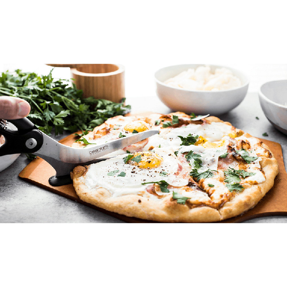 Dreamfarm Dreamfarm - scizza pizzaschaar - zwart