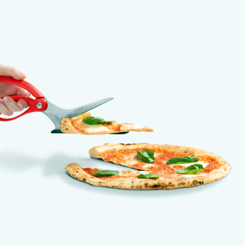 Dreamfarm Dreamfarm - scizza pizzaschaar - rood Dreamfarm Dreamfarm - scizza pizzaschaar - rood