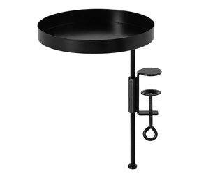 Esschert design Esschert Design - ronde vensterbank klem medium - zwart Esschert design Esschert Design - ronde vensterbank klem medium - zwart