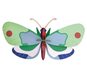 Studio Roof Studio Roof - muurdecoratie - mint forest butterfly