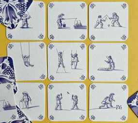 Piet Design Piet design - memoryspel - tegelviltjes