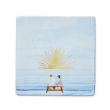 Storytiles Storytiles - tegel small - watching the sunset together (10x10 cm)