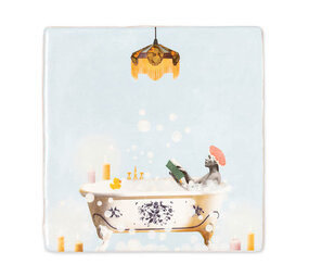 Storytiles Storytiles - tegel small - bathing time (10x10 cm)