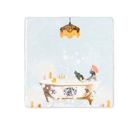 Storytiles Storytiles - tegel small - bathing time (10x10 cm) Storytiles Storytiles - tegel small - bathing time (10x10 cm)