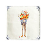 Storytiles Storytiles - tegel small - all you need is flowers (10x10 cm)