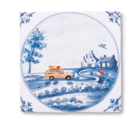 Storytiles Storytiles - tegel small - east west home is best (10x10 cm)