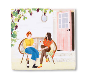 Storytiles Storytiles - tegel small - wine-o-clock (10x10 cm)