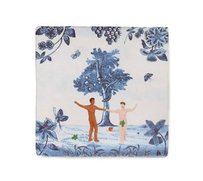 Storytiles Storytiles - tegel small - adam & adam in the garden of eden (10x10 cm) Storytiles Storytiles - tegel small - adam & adam in the garden of eden (10x10 cm)