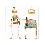 Storytiles Storytiles - tegel small - chit chatting (10x10 cm) Storytiles Storytiles - tegel small - chit chatting (10x10 cm)