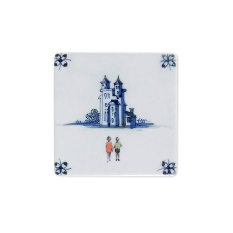 Storytiles Storytiles - tegel magneet - happily ever after (6x6 cm) Storytiles Storytiles - tegel magneet - happily ever after (6x6 cm)