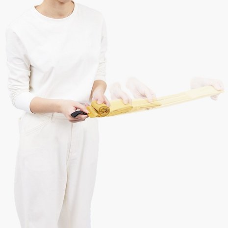 Shupatto Shupatto - opvouwtas S - karashi - mosterdgeel