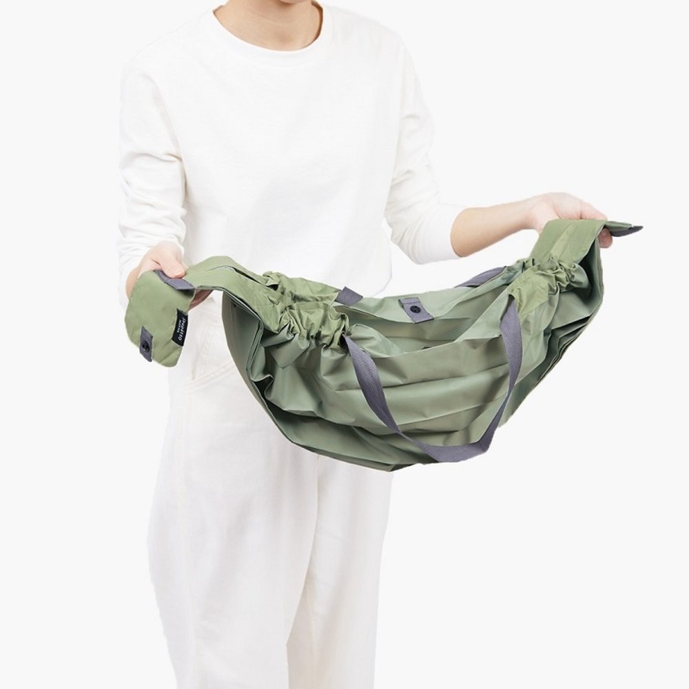 Shupatto Shupatto - opvouwtas L - mori - groen