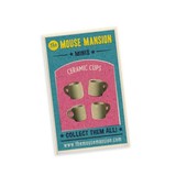 Sam & Julia / Het Muizenhuis Het Muizenhuis - mini’s - porcelain cups (4 pieces) Sam & Julia / Het Muizenhuis Het Muizenhuis - mini’s - porcelain cups (4 pieces)