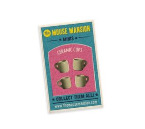 Sam & Julia / Het Muizenhuis Het Muizenhuis - mini’s - porcelain cups (4 pieces) Sam & Julia / Het Muizenhuis Het Muizenhuis - mini’s - porcelain cups (4 pieces)
