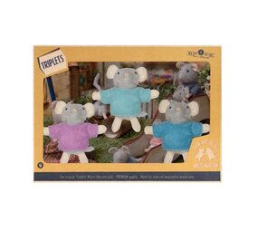 Sam & Julia / Het Muizenhuis Het Muizenhuis - knuffel - drieling