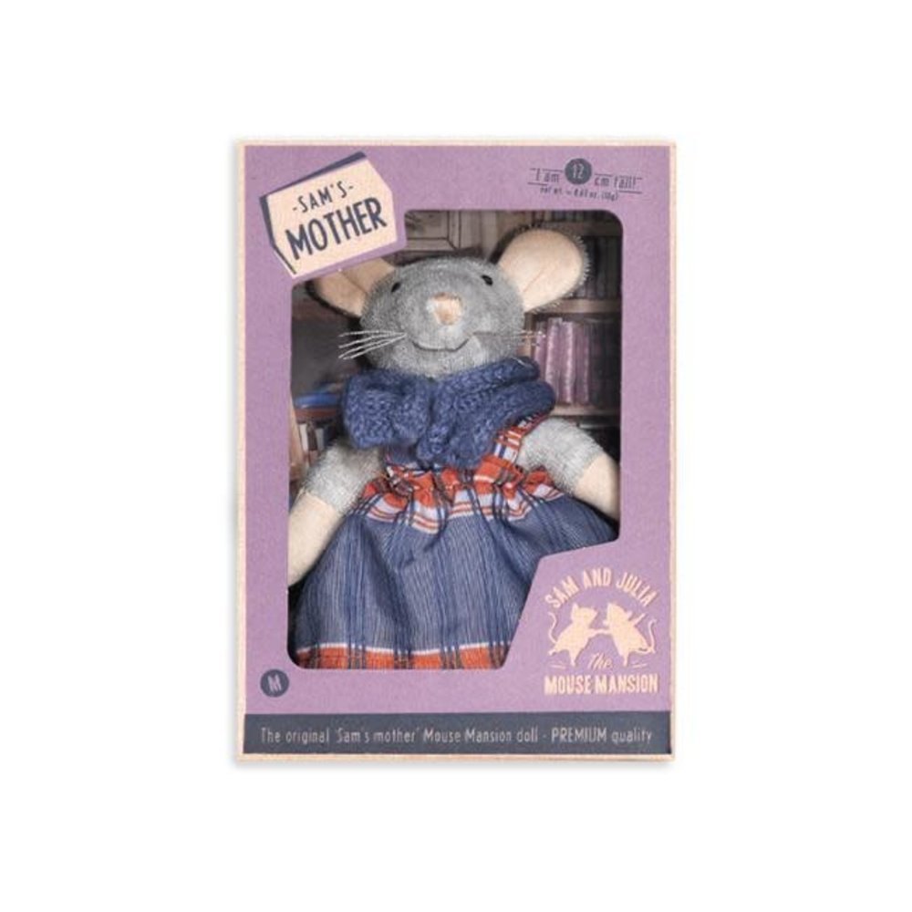 Sam & Julia / Het Muizenhuis Het Muizenhuis - knuffel - sam's moeder Sam & Julia / Het Muizenhuis Het Muizenhuis - knuffel - sam's moeder