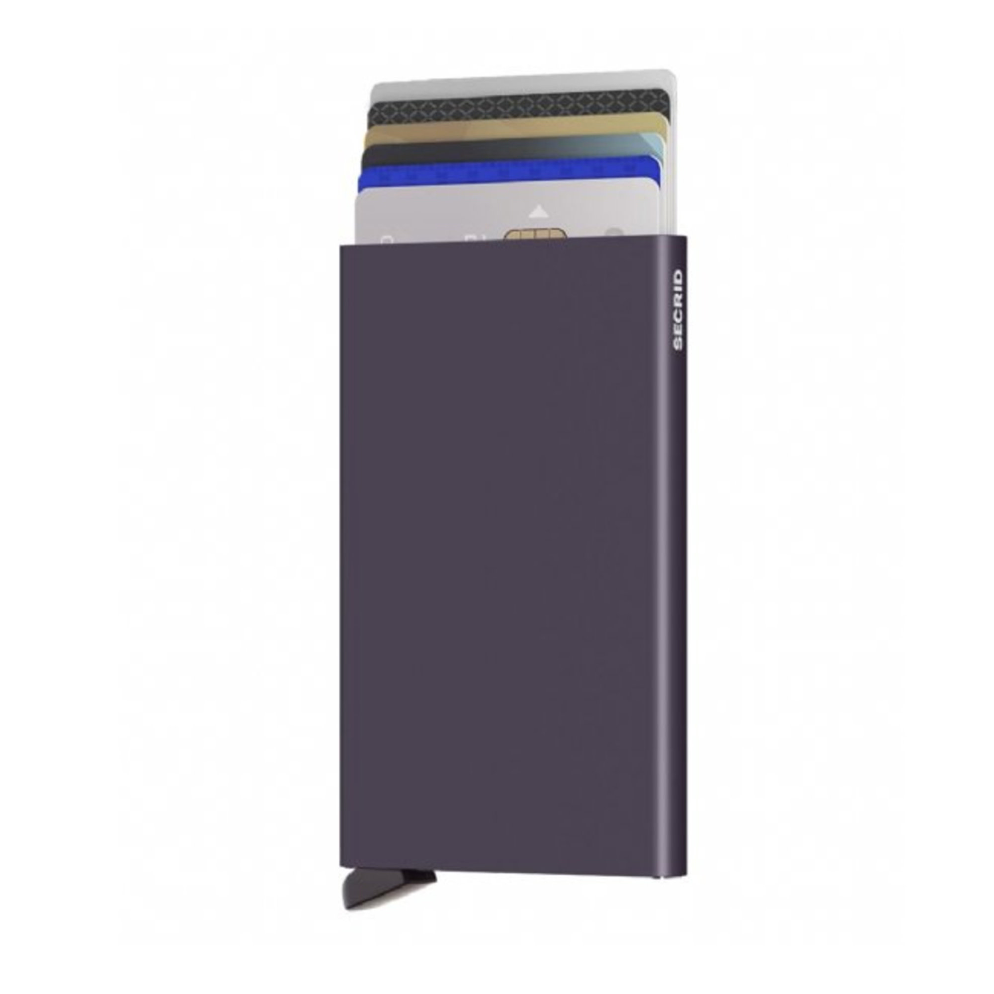 Lokken mei stilte Secrid - cardprotector - dark purple - Hoge Ramen