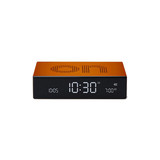 Lexon Lexon - flip premium wekker - alu orange Lexon Lexon - flip premium wekker - alu orange