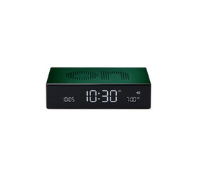 Lexon Lexon - flip premium wekker - alu dark green Lexon Lexon - flip premium wekker - alu dark green