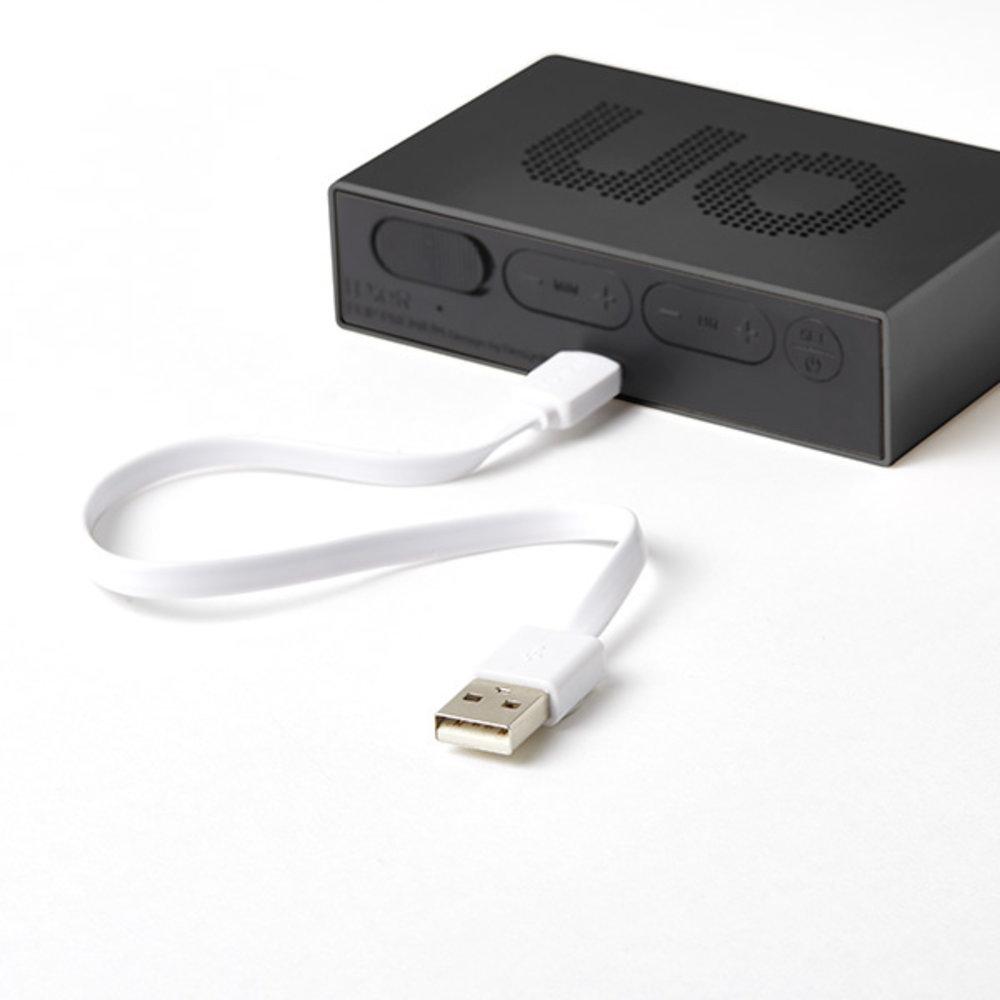 Lexon Lexon - flip premium wekker - alu oranje Lexon Lexon - flip premium wekker - alu oranje