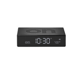 Lexon Lexon - flip premium wekker - alu black Lexon Lexon - flip premium wekker - alu black